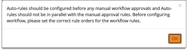 Rules for Mixing Auto and Manual Approvals